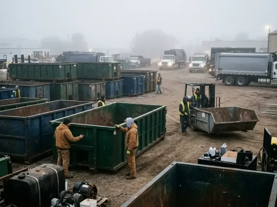 dumpster-rental-dispatch-yard-005 dumpster-rental-dispatch-yard-005 — before and after result, Low Cost Construction Dumpster Rental in United States