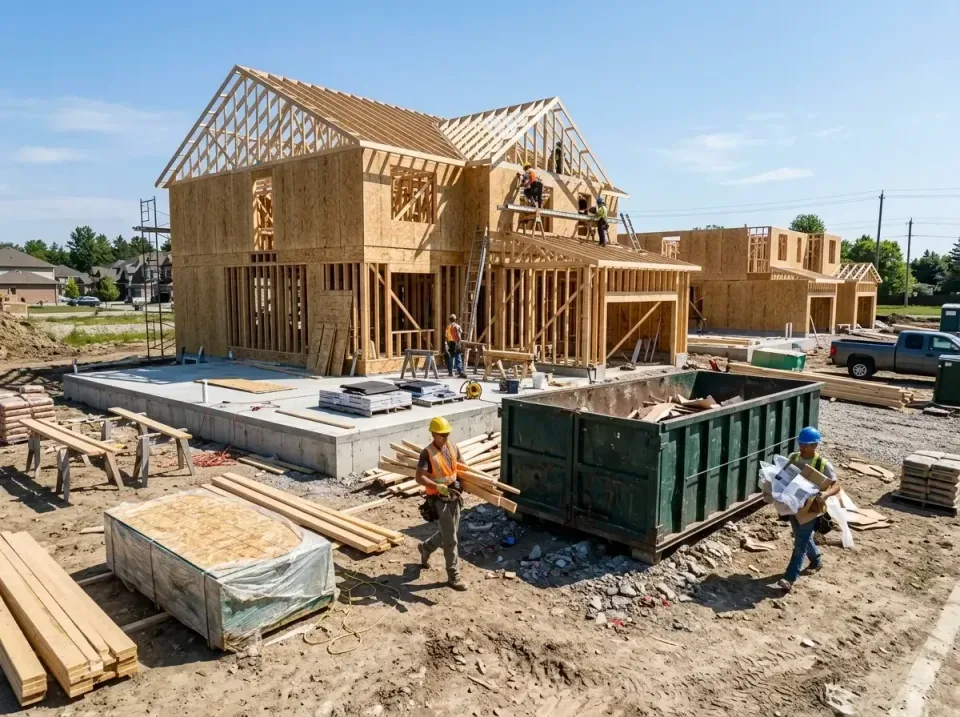 home-builder-new-construction-010 home-builder-new-construction-010 — detailed close-up, Low Cost Construction Dumpster Rental in United States