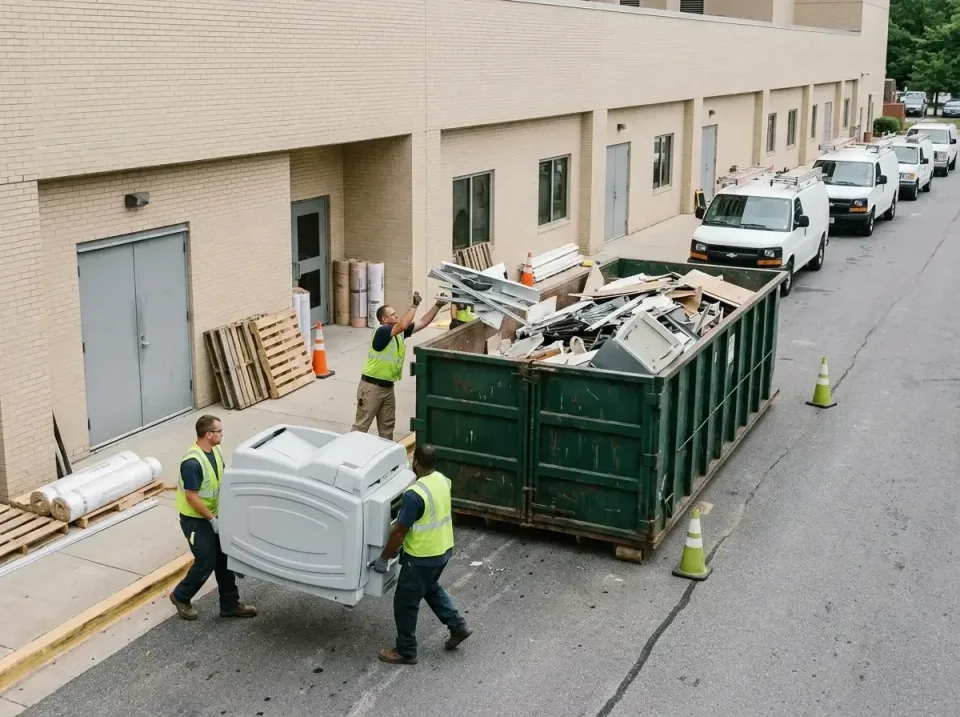 hospital-facility-upgrade-wast-014 hospital-facility-upgrade-wast-014 — completed project, Low Cost Construction Dumpster Rental in United States