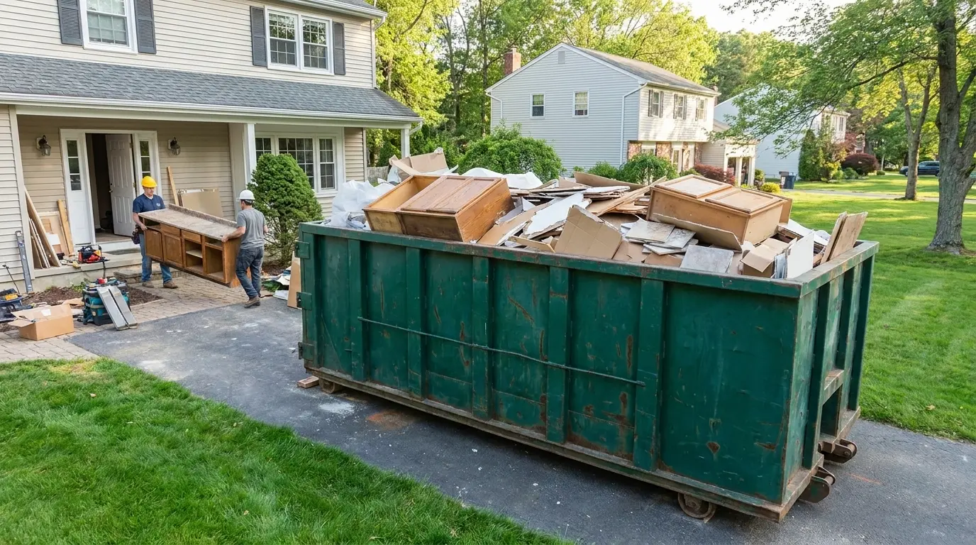 Construction Dumpster Rental — professional installation