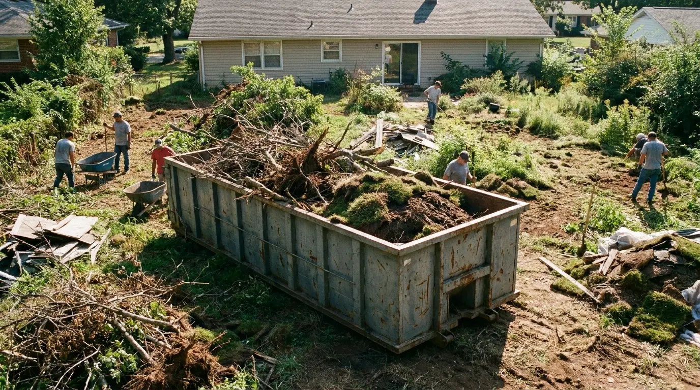 Construction Dumpster Rental — detailed close-up